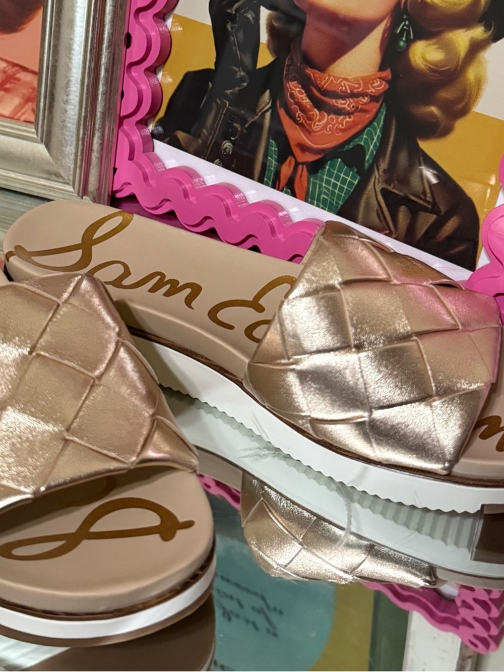Sam Edelman Adaley Platform Slide Sandals